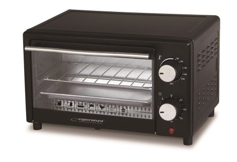 ESPERANZA MINI PIEKARNIK CALZONE 10L 900W EKO007 Esperanza ESPERANZA MINI PIEKARNIK CALZONE 10L 900W EKO007 Esperanza