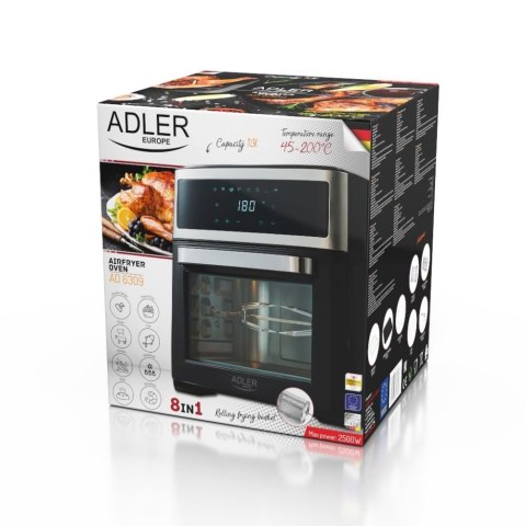 Piekarnik beztłuszczowy ADLER AD 6309 Adler Piekarnik beztłuszczowy ADLER AD 6309 Adler