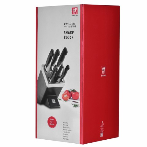 Zestaw noży ZWILLING Four Star 35145-000-0 (Blok samoostrzący, Nożyczki, Nóż x 5) ZWILLING Zestaw noży ZWILLING Four Star 35145-000-0 (Blok samoostrzący, Nożyczki, Nóż x 5) ZWILLING