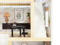 Domek dla lalek drewniany LULILO FLORO boho LED 78cm Kik Sp. z o. o. Sp. k.