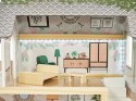Domek dla lalek drewniany LULILO FLORO boho LED 78cm Kik Sp. z o. o. Sp. k.