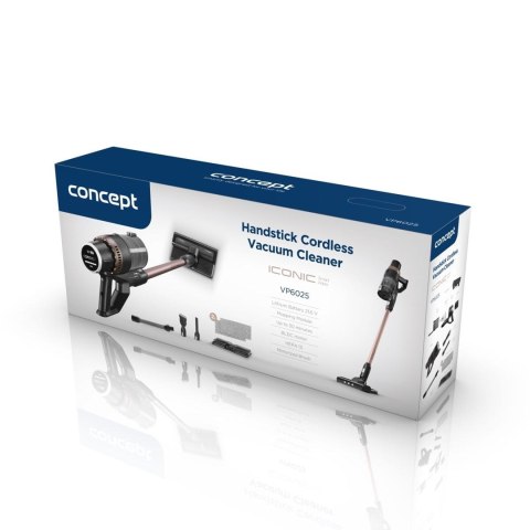 Pionowy odkurzaacz ICONIC SMART VP6025 CONCEPT CONCEPT Pionowy odkurzaacz ICONIC SMART VP6025 CONCEPT CONCEPT