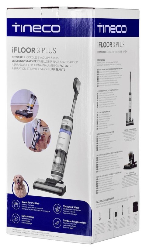 Tineco IFLOOR 3 Plus Odkurzacz Biały 2w1 FW030600DE (WYPRZEDAŻ) Tineco Tineco IFLOOR 3 Plus Odkurzacz Biały 2w1 FW030600DE (WYPRZEDAŻ) Tineco