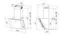 Okap AKPO WK-4 MIRT ECO 50 CZARNY AKPO