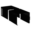 Okap AKPO WK-4 NERO LINE 2.0 50 CZARNY T300 Liniowy LED/Siłownik AKPO