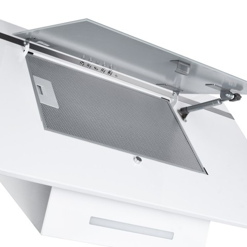 Okap AKPO WK-4 NERO LINE 2.0 90 BIAŁY T450 Liniowy LED/Siłownik AKPO Okap AKPO WK-4 NERO LINE 2.0 90 BIAŁY T450 Liniowy LED/Siłownik AKPO