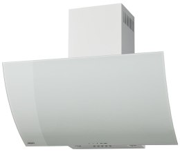 Okap kominowy AKPO WK-4 Clarus 60 Biały (600mm; front gięte białe szkło) AKPO