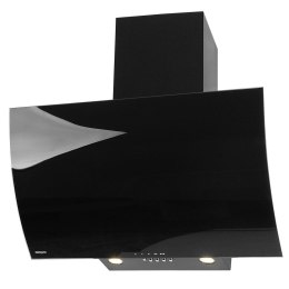 Okap kominowy AKPO WK-4 Clarus 60 Czarny (600mm; front gięte czarne szkło) AKPO
