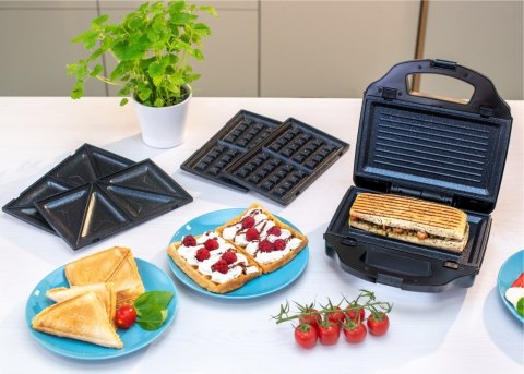 Opiekacz 3w1 INOX/CZARNY ZELMER ZSM7900 Zelmer Opiekacz 3w1 INOX/CZARNY ZELMER ZSM7900 Zelmer
