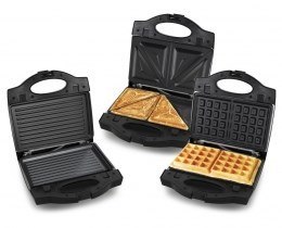 Opiekacz do kanapek Esperanza Muffuletta EKT005 (700W; kolor czarny, kolor inox) Esperanza Opiekacz do kanapek Esperanza Muffuletta EKT005 (700W; kolor czarny, kolor inox) Esperanza