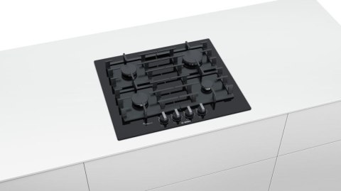 Płyta gazowa BOSCH PPP6A6B90 (4 pola grzejne; kolor czarny) BOSCH Płyta gazowa BOSCH PPP6A6B90 (4 pola grzejne; kolor czarny) BOSCH