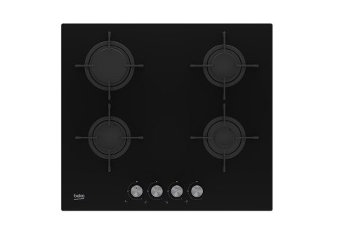 Płyta gazowa Beko HILG64220S (4 pola grzejne; kolor czarny) Beko Płyta gazowa Beko HILG64220S (4 pola grzejne; kolor czarny) Beko