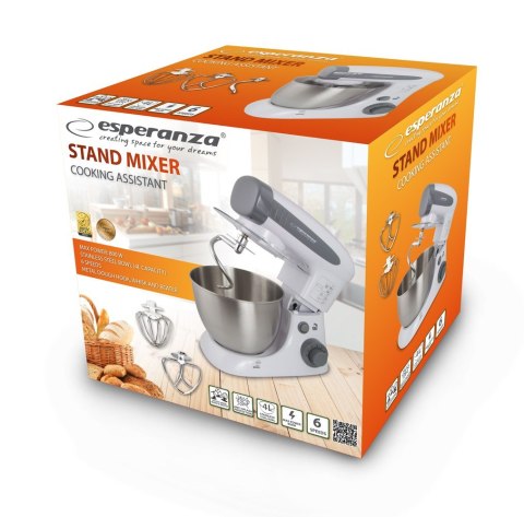 Robot kuchenny planetarny Esperanza COOKING ASSISTANT EKM024 (800W) Esperanza Robot kuchenny planetarny Esperanza COOKING ASSISTANT EKM024 (800W) Esperanza