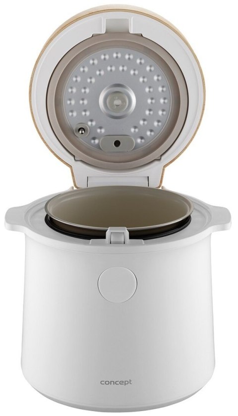 Ryżowar Ryżowar 1,5 l biały/drewno RE3030 CONCEPT CONCEPT Ryżowar Ryżowar 1,5 l biały/drewno RE3030 CONCEPT CONCEPT