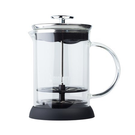 Bialetti Cappuccinatore Vetro 6tz ręczny spieniacz do mleka 330ml BIALETTI Bialetti Cappuccinatore Vetro 6tz ręczny spieniacz do mleka 330ml BIALETTI