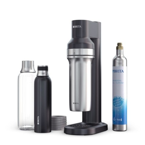 Saturator Brita sodaTRIO (czarny) BRITA Saturator Brita sodaTRIO (czarny) BRITA