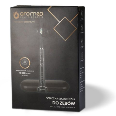 Szczoteczka soniczna OROMED ORO SONIC NEXT BLACK Oromed Szczoteczka soniczna OROMED ORO SONIC NEXT BLACK Oromed