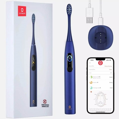 Szczoteczka soniczna Oclean X Pro (niebieski) Oclean Szczoteczka soniczna Oclean X Pro (niebieski) Oclean