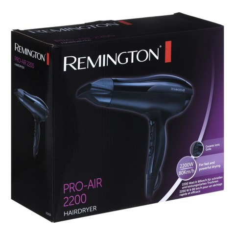 Suszarka do włosów REMINGTON D5210 (2200W; kolor czarny) REMINGTON Suszarka do włosów REMINGTON D5210 (2200W; kolor czarny) REMINGTON