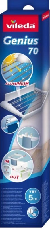 Suszarka ścienna Vileda Genius 70 VILEDA Suszarka ścienna Vileda Genius 70 VILEDA