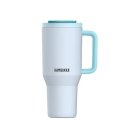Kubek termiczny z teleskopową słomką Kambukka Rio Tumbler 950ml Frosty Coconut Kambukka