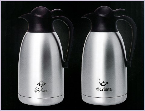 PROMIS DZBANEK STALOWY 2,0 L, NADRUK HERBATA TMH20 PROMIS PROMIS DZBANEK STALOWY 2,0 L, NADRUK HERBATA TMH20 PROMIS