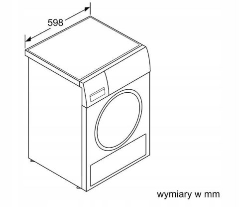 Suszarka do bielizny BOSCH WQG245APPL BOSCH Suszarka do bielizny BOSCH WQG245APPL BOSCH