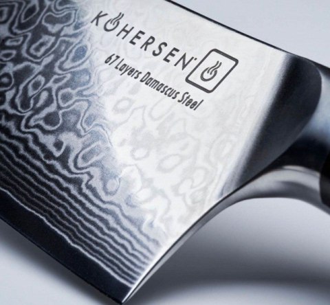 Tasak Cleaver Kohersen Elegance Ebony Wood 16,5cm KOHERSEN Tasak Cleaver Kohersen Elegance Ebony Wood 16,5cm KOHERSEN