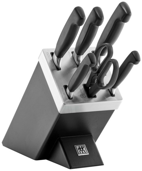 Zestaw noży samoostrzących ZWILLING Four Star 35145-007-0 7 elementów czarny ZWILLING