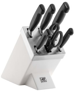Zestaw noży samoostrzących ZWILLING Four Star 35148-207-0 7 elementów biały ZWILLING