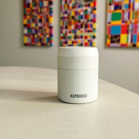 Kambukka termos obiadowy Bora 600ml Chalk White Kambukka Kambukka termos obiadowy Bora 600ml Chalk White Kambukka