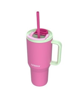 Kubek termiczny z teleskopową słomką Kambukka Rio Tumbler 950ml Bubblegum Mint Kambukka