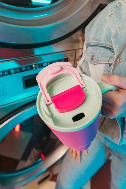 Kubek termiczny z teleskopową słomką Kambukka Rio Tumbler 950ml Bubblegum Mint Kambukka Kubek termiczny z teleskopową słomką Kambukka Rio Tumbler 950ml Bubblegum Mint Kambukka