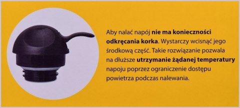 PROMIS DZBANEK STALOWY 1,5 L, NADRUK KAWA TMH15K PROMIS PROMIS DZBANEK STALOWY 1,5 L, NADRUK KAWA TMH15K PROMIS