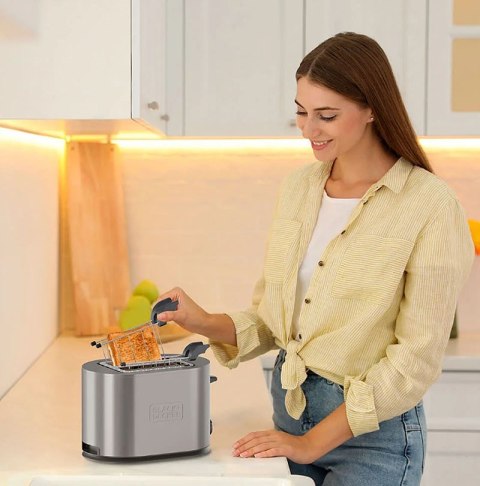 Toster Black+Decker BXTOA901E 900W BLACK+DECKER Toster Black+Decker BXTOA901E 900W BLACK+DECKER