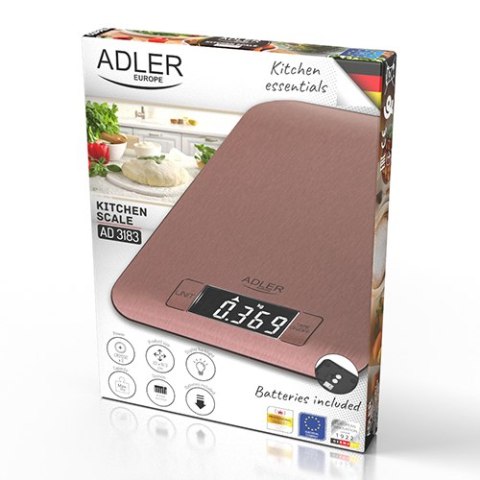Waga kuchenna ADLER AD 3183c miedź Adler Waga kuchenna ADLER AD 3183c miedź Adler