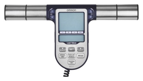 Waga z analizatorem składu ciała Omron Body Comp Monitor BF511 Blue HBF-511B-E OMRON Waga z analizatorem składu ciała Omron Body Comp Monitor BF511 Blue HBF-511B-E OMRON