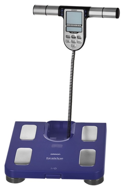 Waga z analizatorem składu ciała Omron Body Comp Monitor BF511 Blue HBF-511B-E OMRON Waga z analizatorem składu ciała Omron Body Comp Monitor BF511 Blue HBF-511B-E OMRON