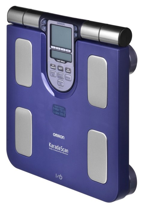Waga z analizatorem składu ciała Omron Body Comp Monitor BF511 Blue HBF-511B-E OMRON Waga z analizatorem składu ciała Omron Body Comp Monitor BF511 Blue HBF-511B-E OMRON