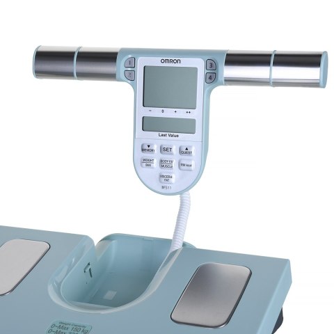 Waga z analizatorem składu ciała Omron Body Comp Monitor BF511 Turq HBF-511T-E OMRON Waga z analizatorem składu ciała Omron Body Comp Monitor BF511 Turq HBF-511T-E OMRON