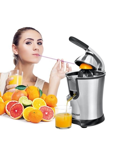 Wyciskarka do cytrusów CONCEPT CE-3520 (160W; 0,75l; kolor srebrny) CONCEPT Wyciskarka do cytrusów CONCEPT CE-3520 (160W; 0,75l; kolor srebrny) CONCEPT