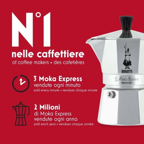 Zaparzacz BIALETTI 990001168 (kolor srebrny) BIALETTI Zaparzacz BIALETTI 990001168 (kolor srebrny) BIALETTI