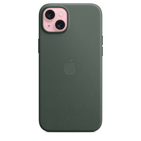 Apple iPhone 15 Plus FineWoven Case with MagSafe Evergreen Apple Apple iPhone 15 Plus FineWoven Case with MagSafe Evergreen Apple