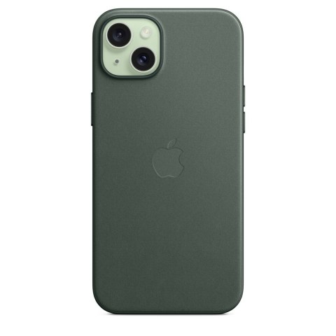 Apple iPhone 15 Plus FineWoven Case with MagSafe Evergreen Apple Apple iPhone 15 Plus FineWoven Case with MagSafe Evergreen Apple