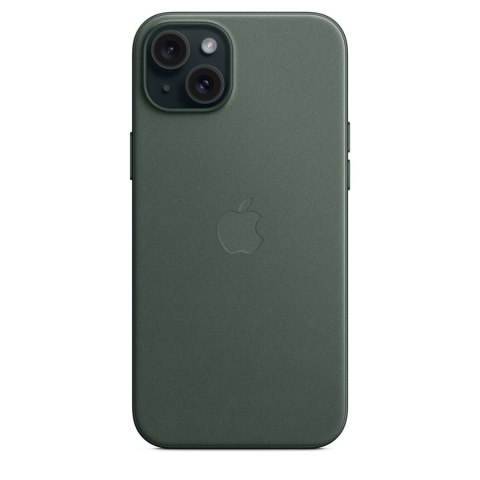 Apple iPhone 15 Plus FineWoven Case with MagSafe Evergreen Apple Apple iPhone 15 Plus FineWoven Case with MagSafe Evergreen Apple