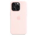 Apple iPhone 15 Pro Silicone Case with MagSafe - Light Pink Apple