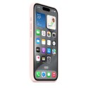 Apple iPhone 15 Pro Silicone Case with MagSafe - Light Pink Apple