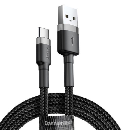 BASEUS KABEL USB-C CAFULE CATKLF-UG1 2A 3M CZARNY Baseus