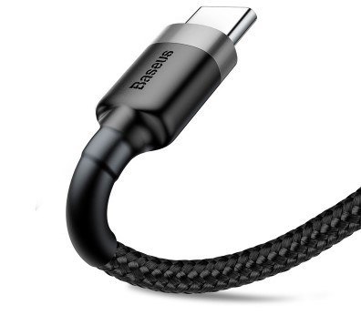 BASEUS KABEL USB-C CAFULE CATKLF-UG1 2A 3M CZARNY Baseus BASEUS KABEL USB-C CAFULE CATKLF-UG1 2A 3M CZARNY Baseus