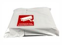 BSTech Etykieta samoprzylepna "Pakowane pod nadzorem kamer" 80x80 1000 szt BESTPAK